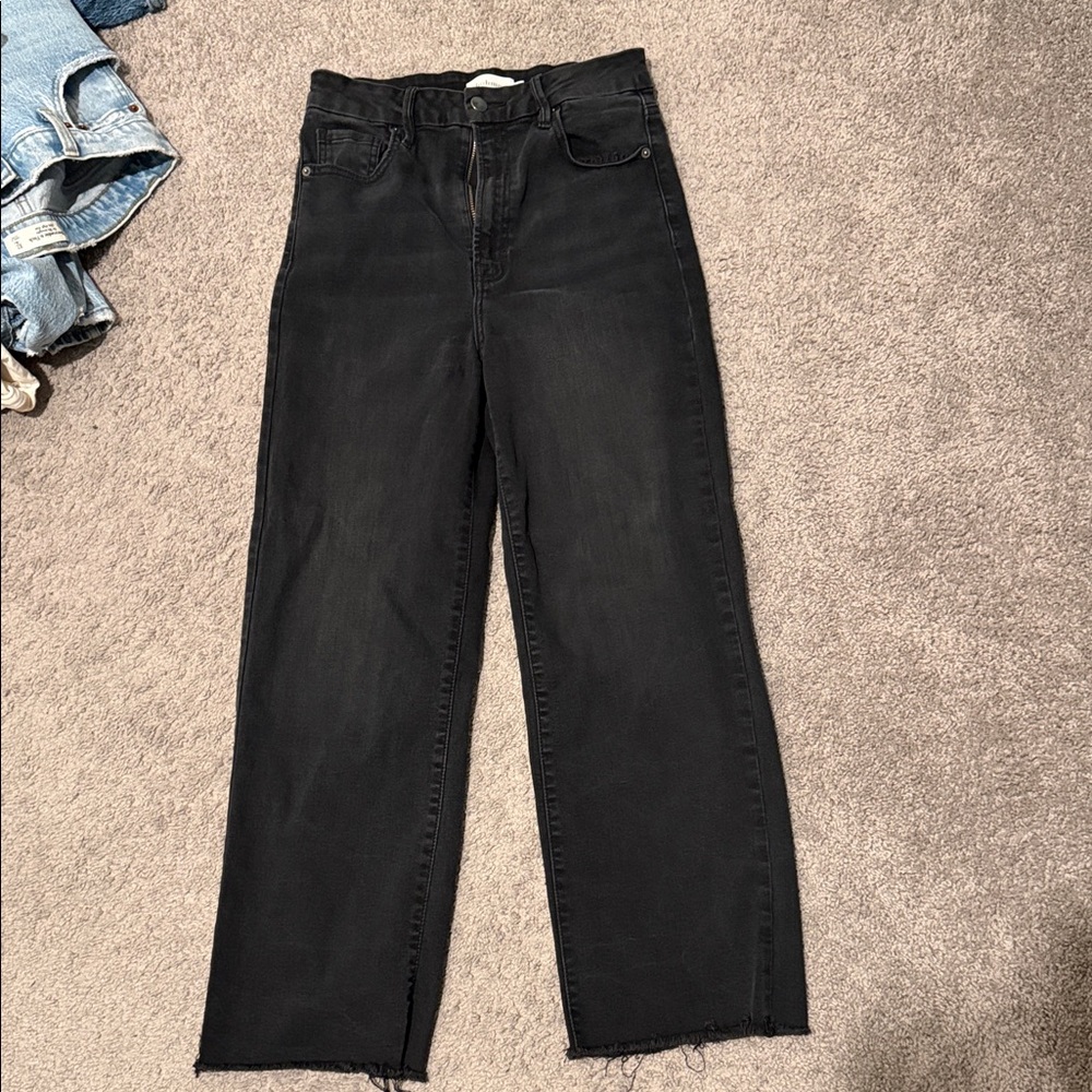 Bohme Black Straight Leg Women's Jeans